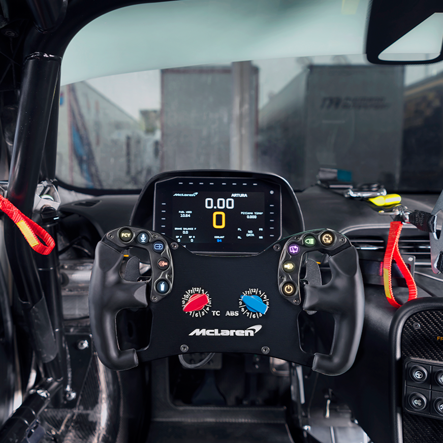 Ascher Racing McLaren Artura GT4 SimRacing Lenkrad
