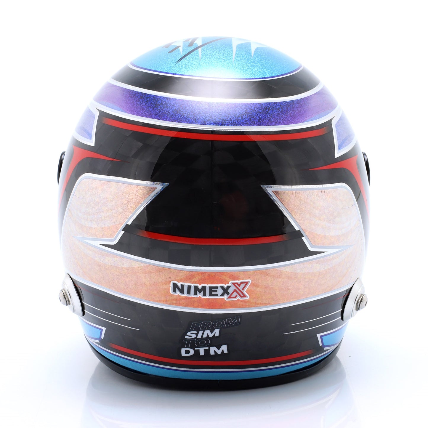 Mini Helm Carbon Tim Heinemann DTM 2023 Maßstab 1:2