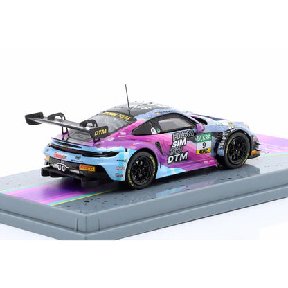 Modellauto Porsche 911 GT3 R (992) From Sim to DTM #9 DTM 2023 Toksport WRT Tarmac Works Maßstab 1:64