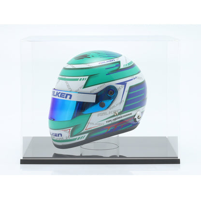 Mini Helm Carbon Tim Heinemann Falken 24h Nürburgring 2024 Maßstab 1:2