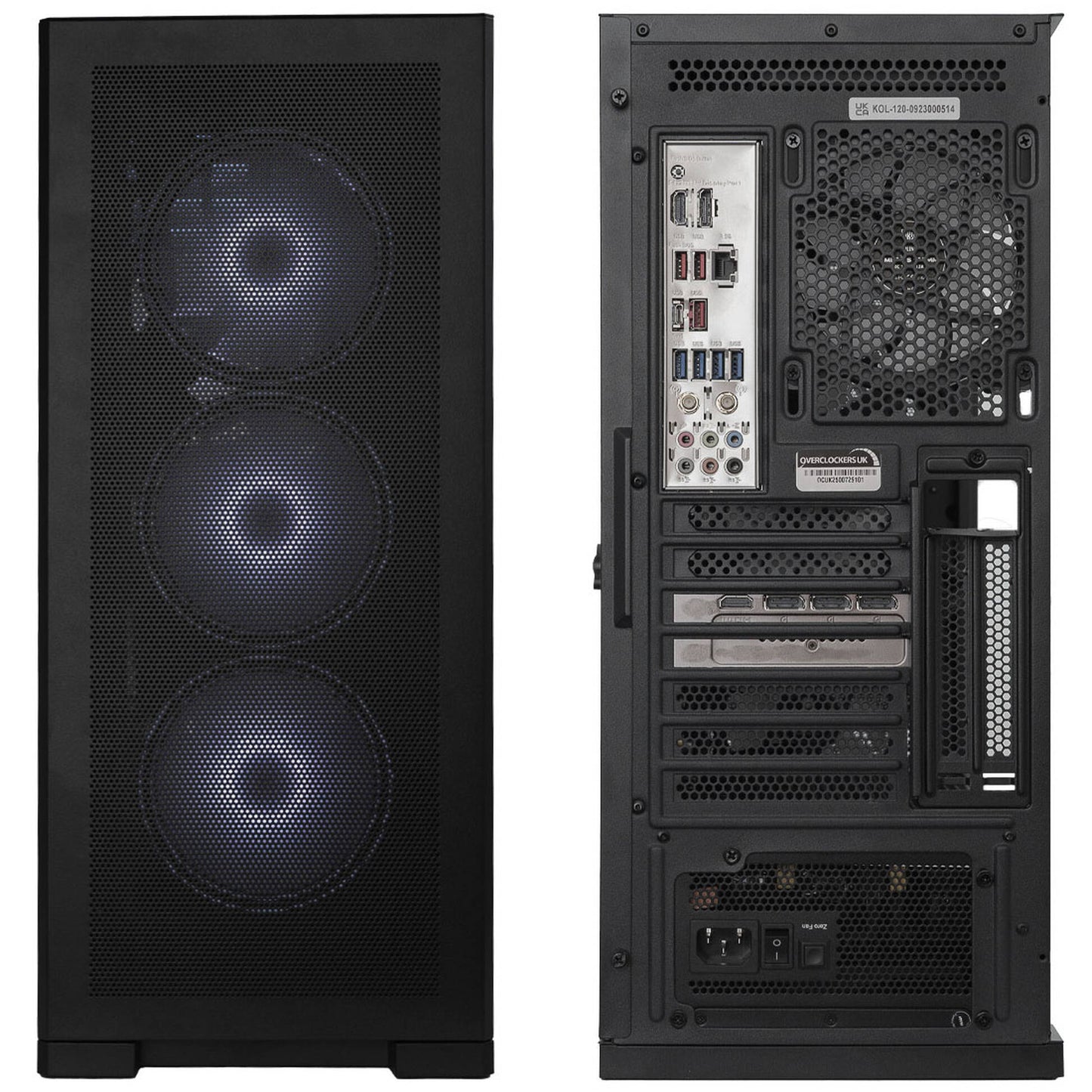 SimRacing PC PRO für Triple Screen (NVIDIA RTX 5080 & AMD Ryzen 7 9800X3D)