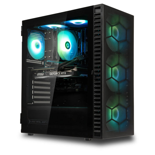 SimRacing PC PRO für Single Screen (NVIDIA RTX 5070 & AMD Ryzen 7 5700X3D)