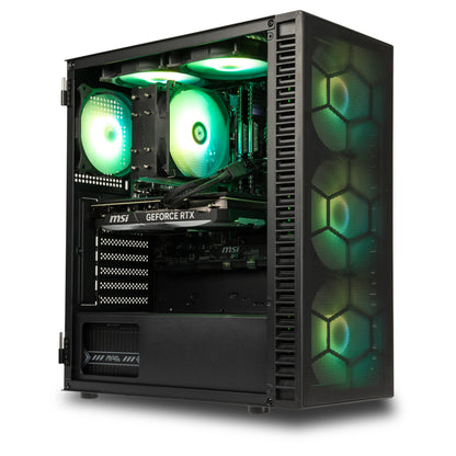 SimRacing PC PRO für Single Screen (NVIDIA RTX 5070 & AMD Ryzen 7 5700X3D)