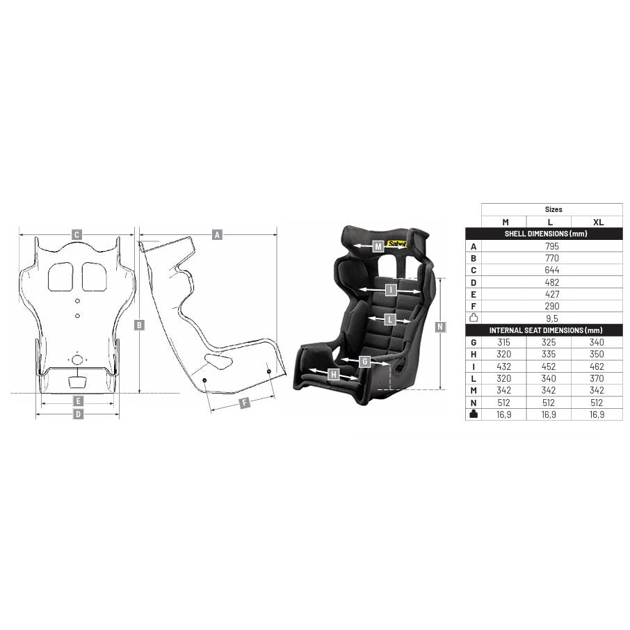 Sabelt GT-AM SimRacing Sitz