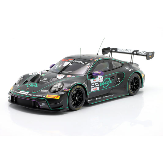 Modellauto Porsche 911 GT3 R (992) 24h Spa GT World Challenge 2025 #92 Herberth Motorsport Ixo Maßstab 1:18